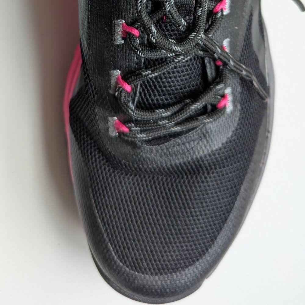 Reebok Women's Athletic Casual Running Walking Shoe 10AR30127W-BNP Black/Pink 10 - Picture 5 of 10